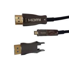 HDMI-GQ-20-320 Serie - HDMI 2.1 Typ A to D Detachable Active Optical Cable mit max. 8K@60Hz