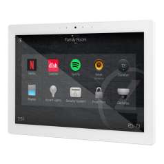 Control4 T4 Serie 10 In-Wall Touchscreen AC Power White